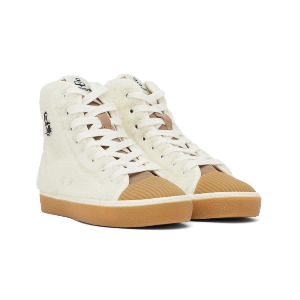ISABEL MARANT White Benkeen Sneakers high-top - Picture 2 of 14